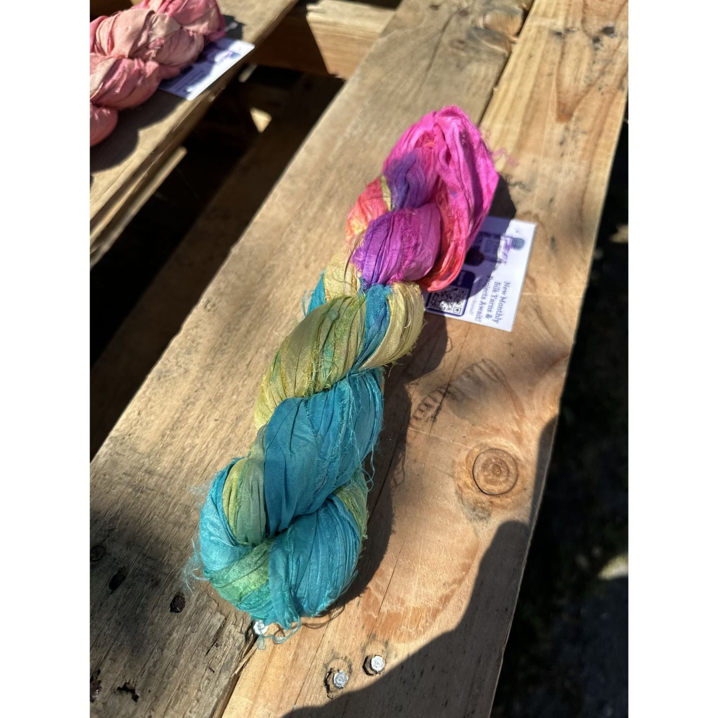 Artisan Recycled Sari Ribbon – Sari Treasures in Every Strand
