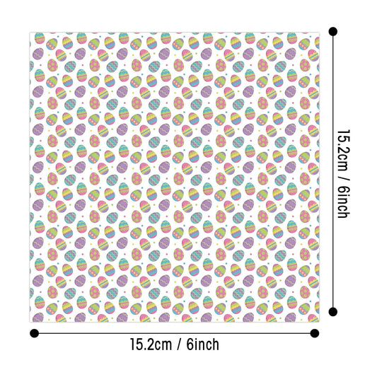 12pcs Easter Scrapbook Paper Set | Decorative Crafting Paper for DIY Arts, Journaling, and Card Making