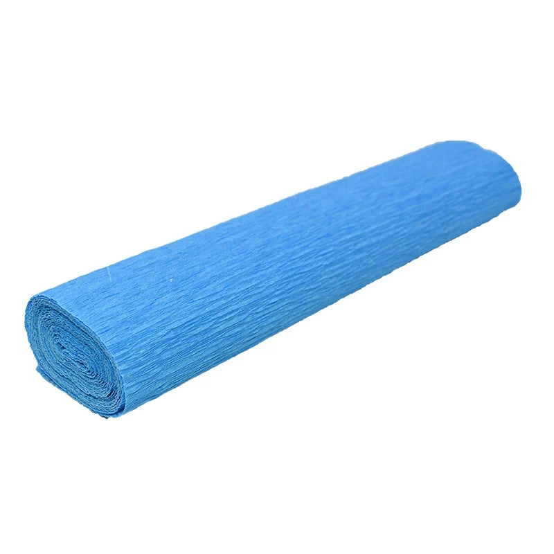 Colored Crepe Paper Roll for Crafts and Gift Wrapping | 25cm x 250cm