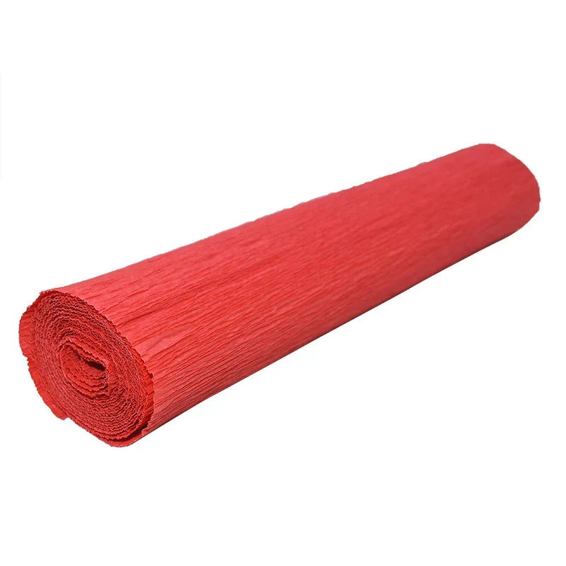 Colored Crepe Paper Roll for Crafts and Gift Wrapping | 25cm x 250cm