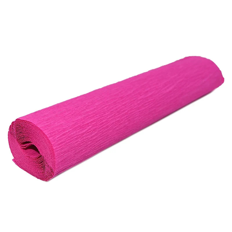 Colored Crepe Paper Roll for Crafts and Gift Wrapping | 25cm x 250cm