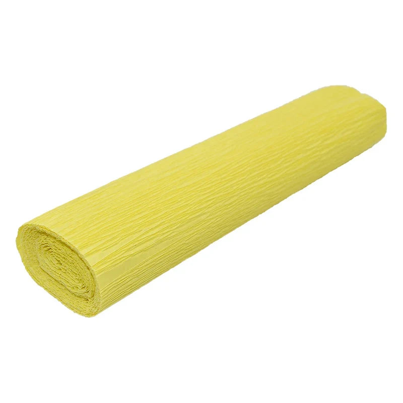 Colored Crepe Paper Roll for Crafts and Gift Wrapping | 25cm x 250cm