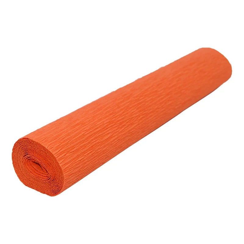 Colored Crepe Paper Roll for Crafts and Gift Wrapping | 25cm x 250cm