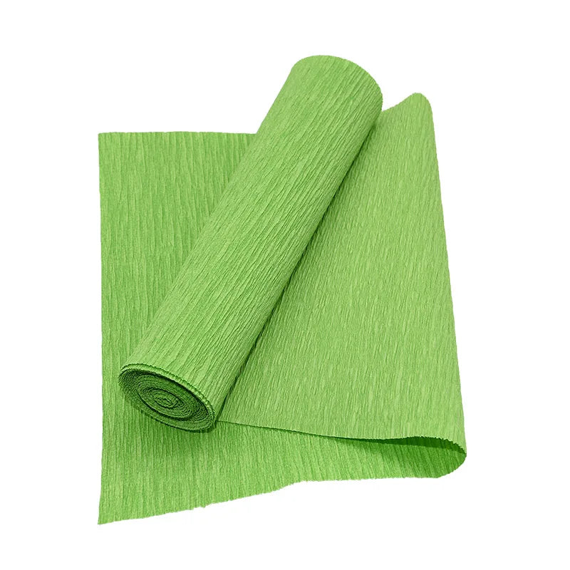 Colored Crepe Paper Roll for Crafts and Gift Wrapping | 25cm x 250cm