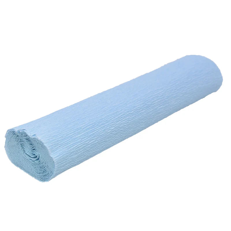 Colored Crepe Paper Roll for Crafts and Gift Wrapping | 25cm x 250cm