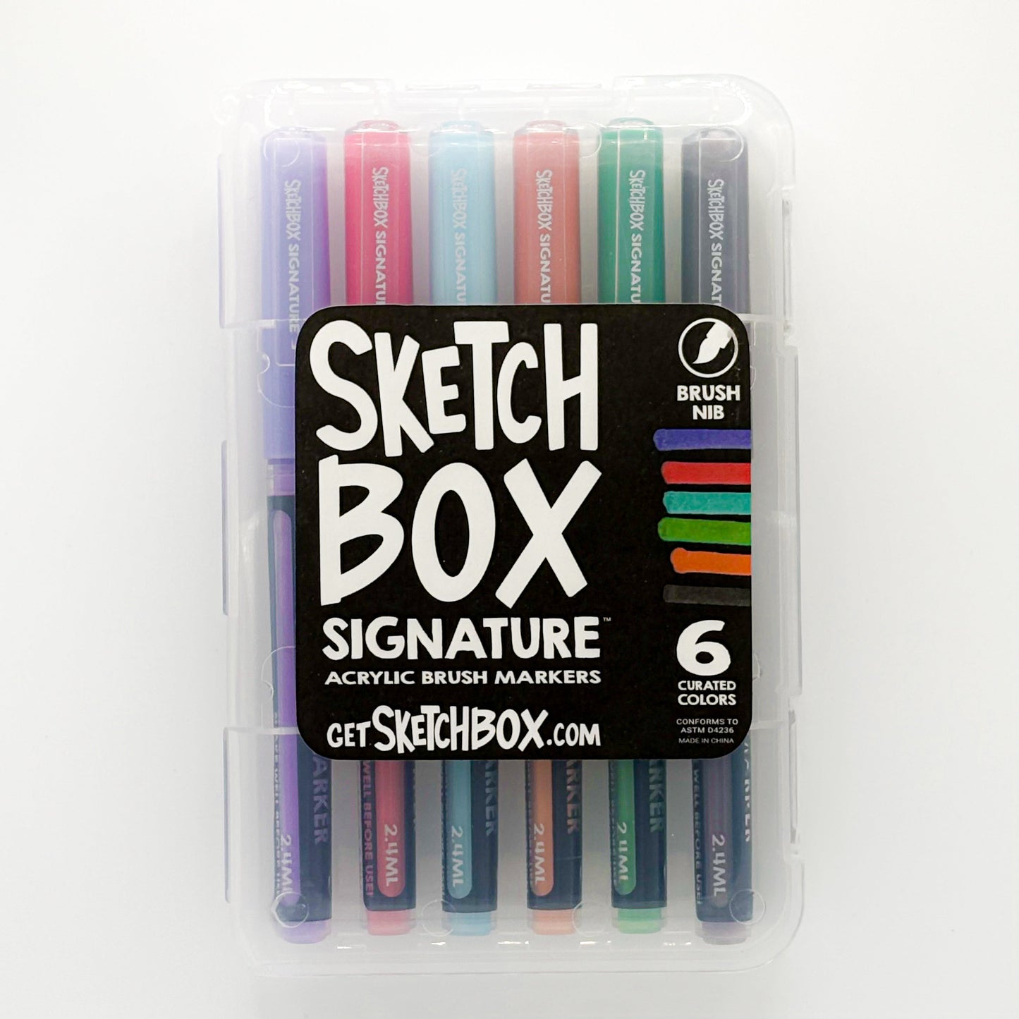 SketchBox Signature Paint Marker- 6 Set