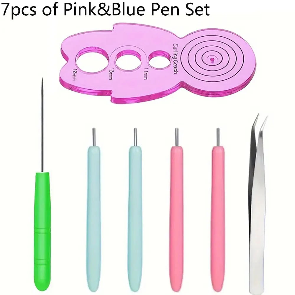 Paper Quilling Tools Set | Slotted Needle Pen Kit for DIY Paper Craft