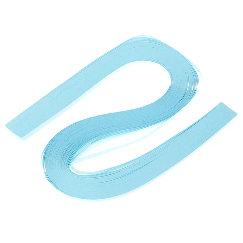 Rainbow Paper Quilling Strips Set | 120pcs 5mm 53cm Craft Paper for DIY Flower Making