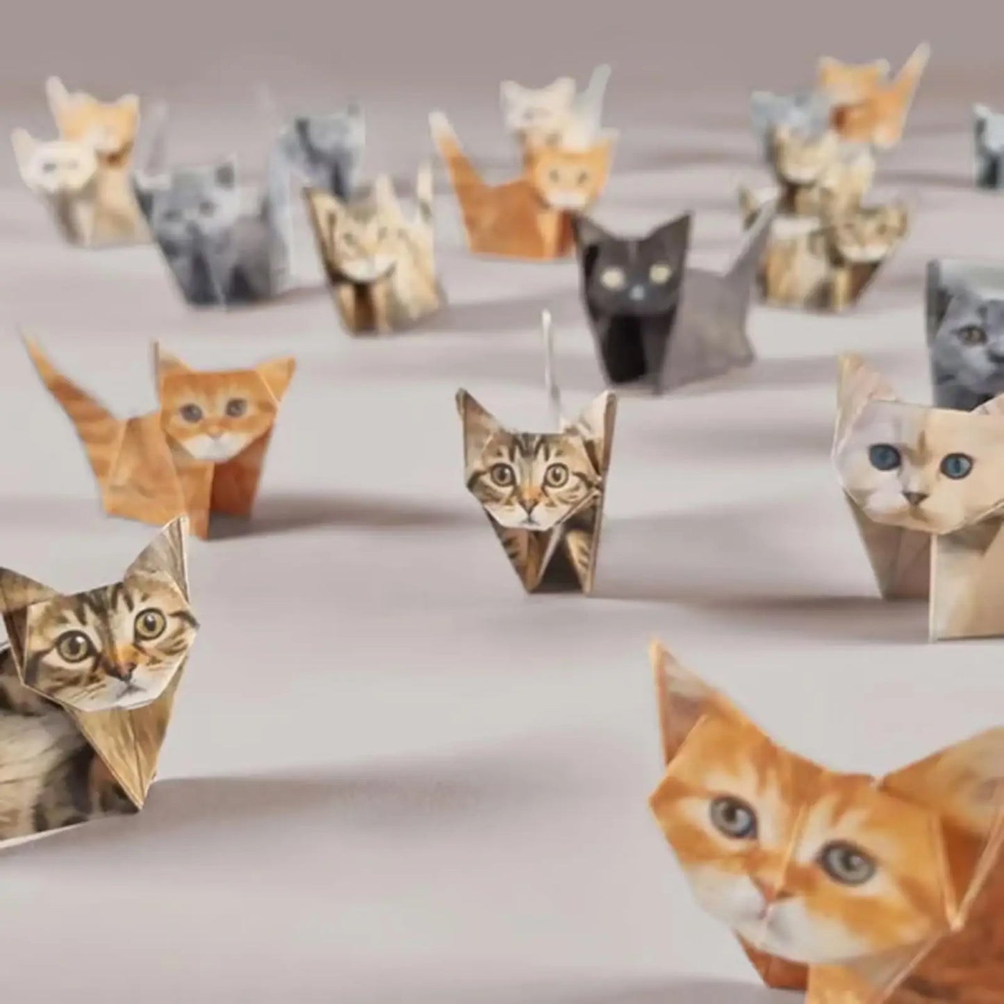 DIY Origami Paper Set | 50 Sheets Animal Craft Kit