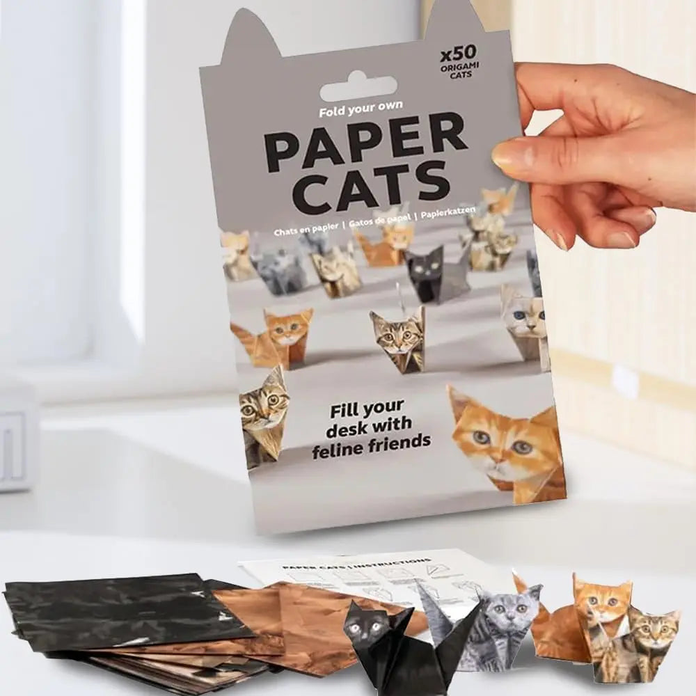 DIY Origami Paper Set | 50 Sheets Animal Craft Kit