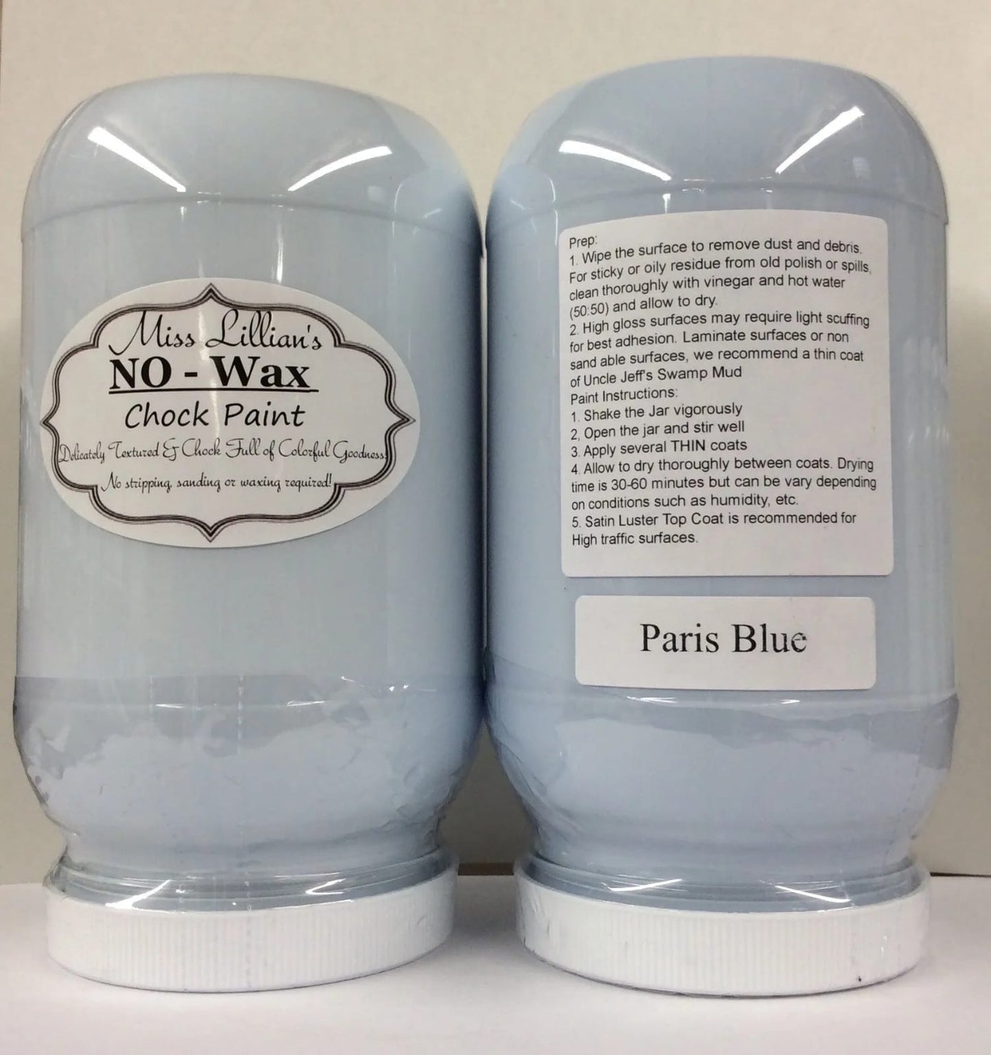 Miss Lillian's NO WAX Chock Paint - Paris Blue