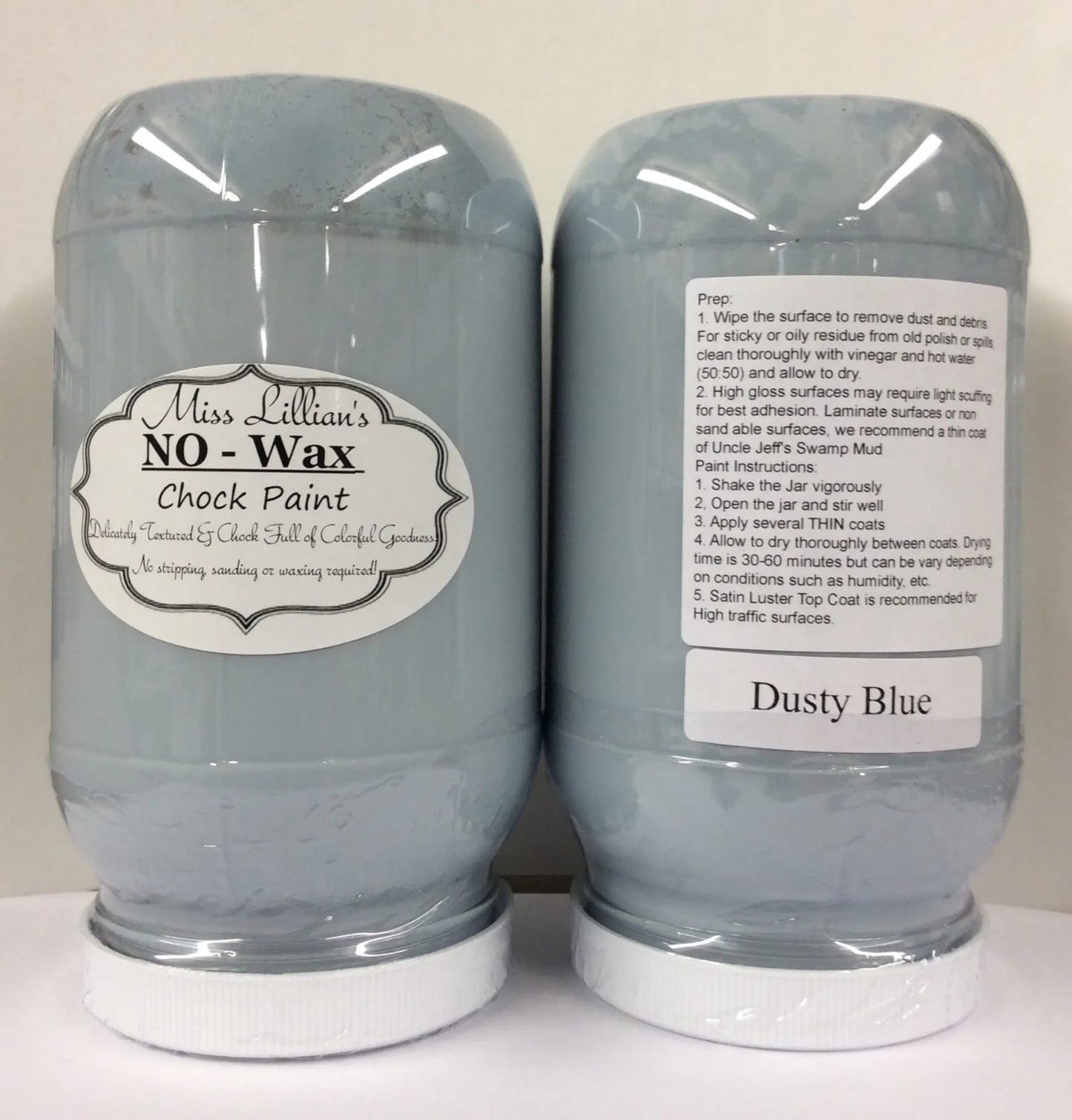 Miss Lillian's NO WAX Chock Paint - Dusty Blue