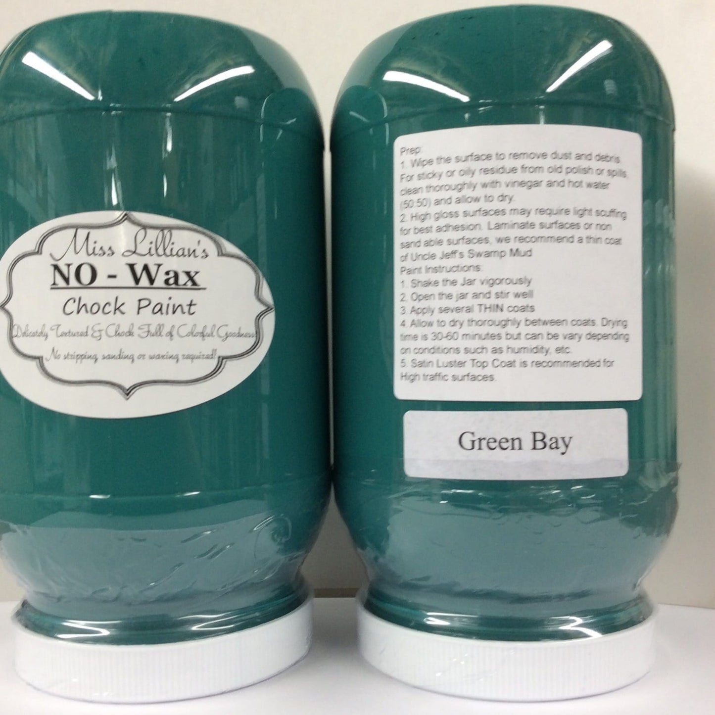 Miss Lillian's NO WAX Chock Paint - Green Bay